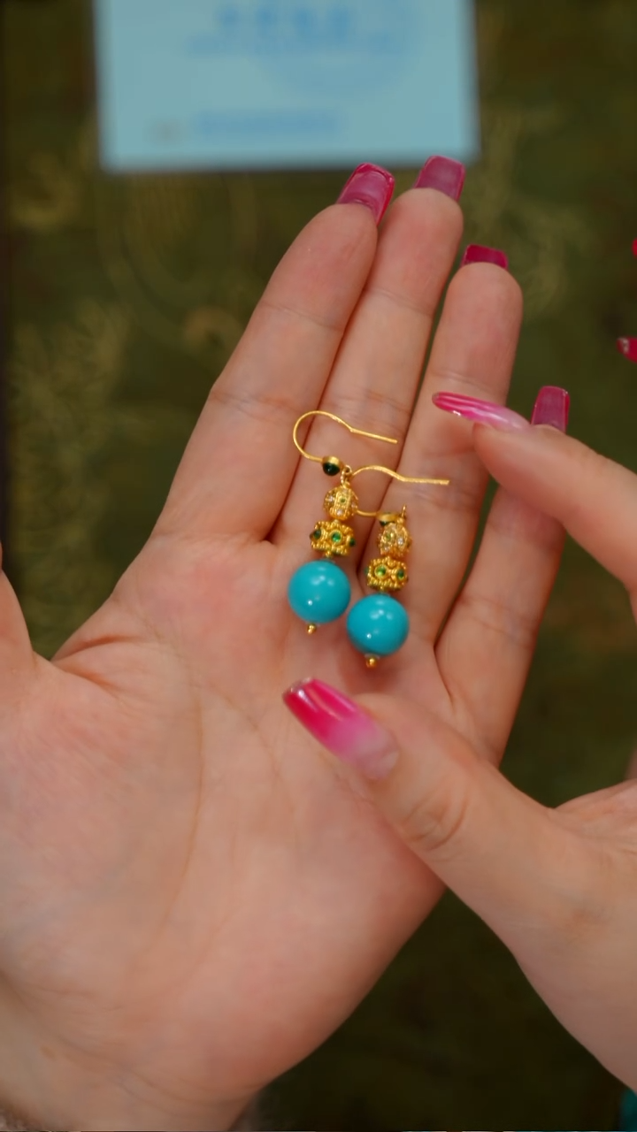 未镶嵌绿松石珠宝奇石q11