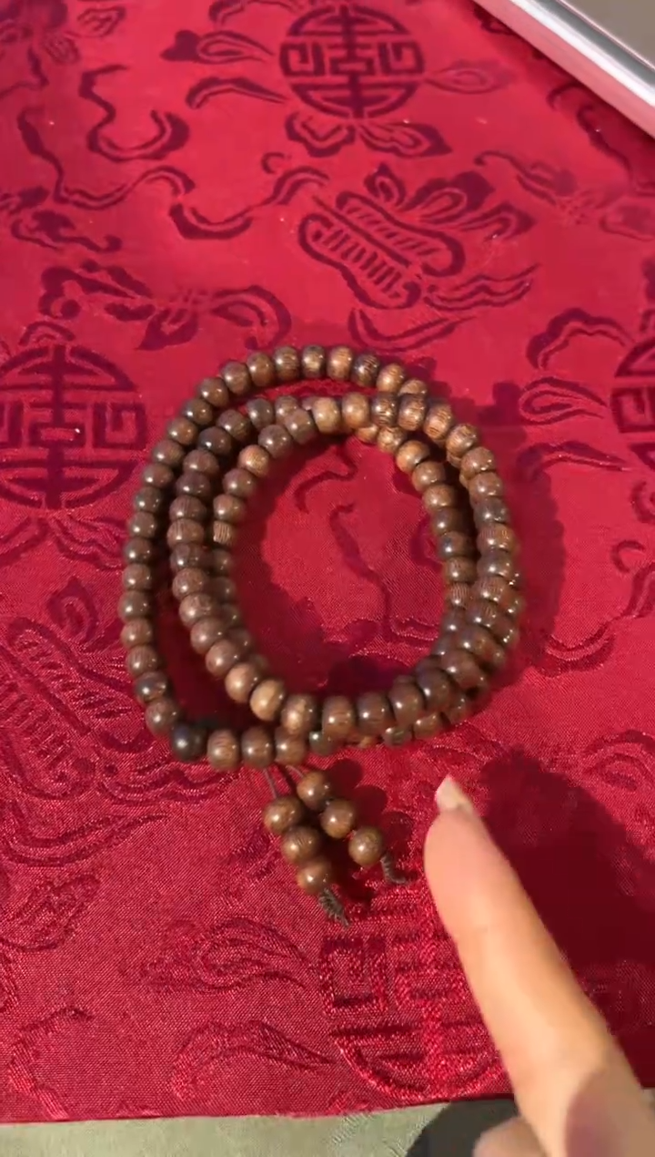 【闪购商品】沉香手串27 K8苹果珠108颗 xue棋楠沉香