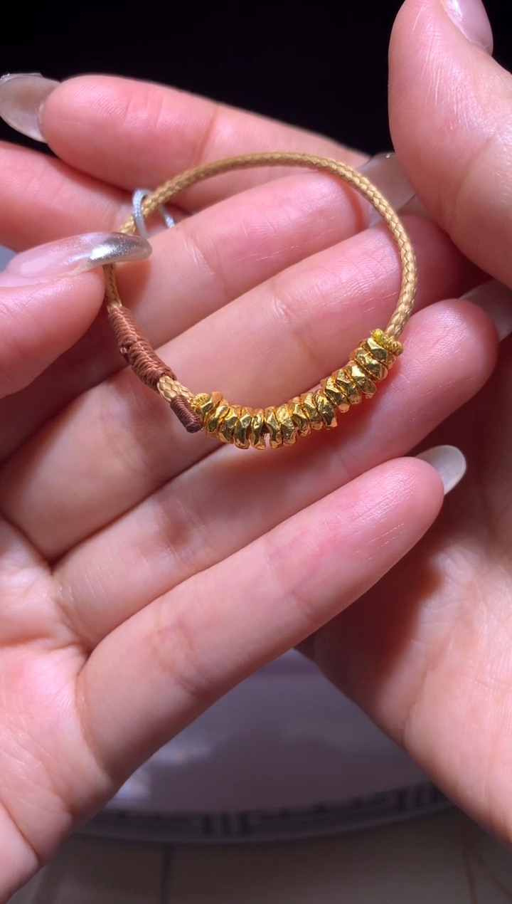 手链定制足金多样性发其一