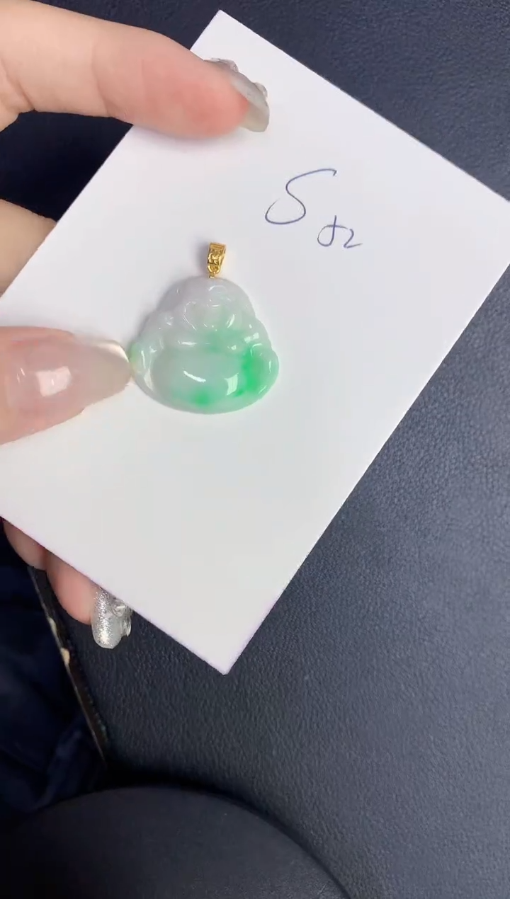 翡翠未镶嵌颈饰缅甸天然翡翠A货