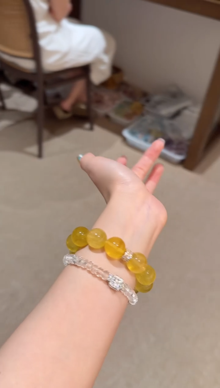 手串未镶嵌萤石）拍4单发一串 拍1单发单珠 多样性发货
