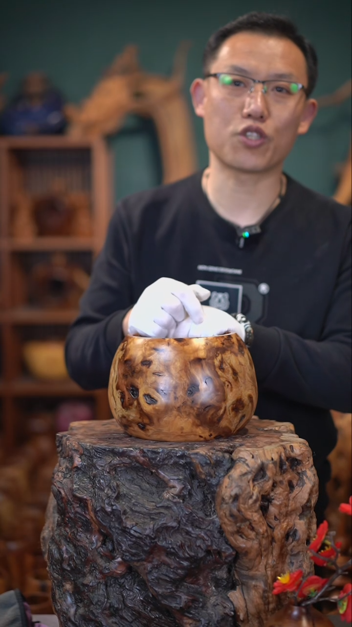 【闪购商品】枣木雷击枣木聚宝盆