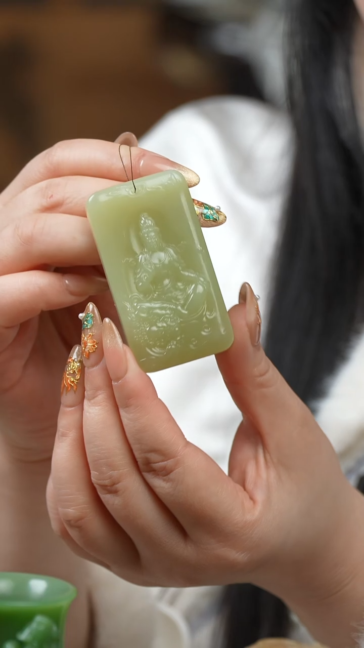 未镶嵌和田玉挂件吊坠