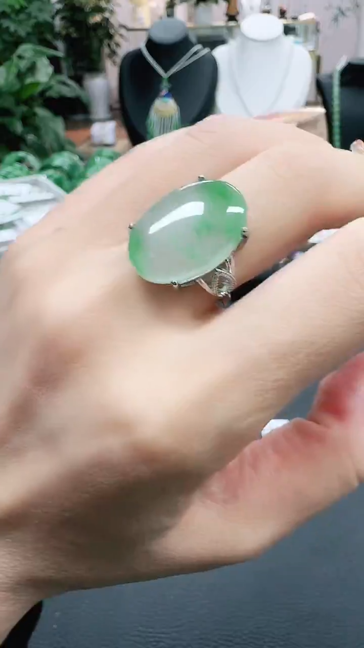 未镶嵌1石英质玉（非洲翠）/7091