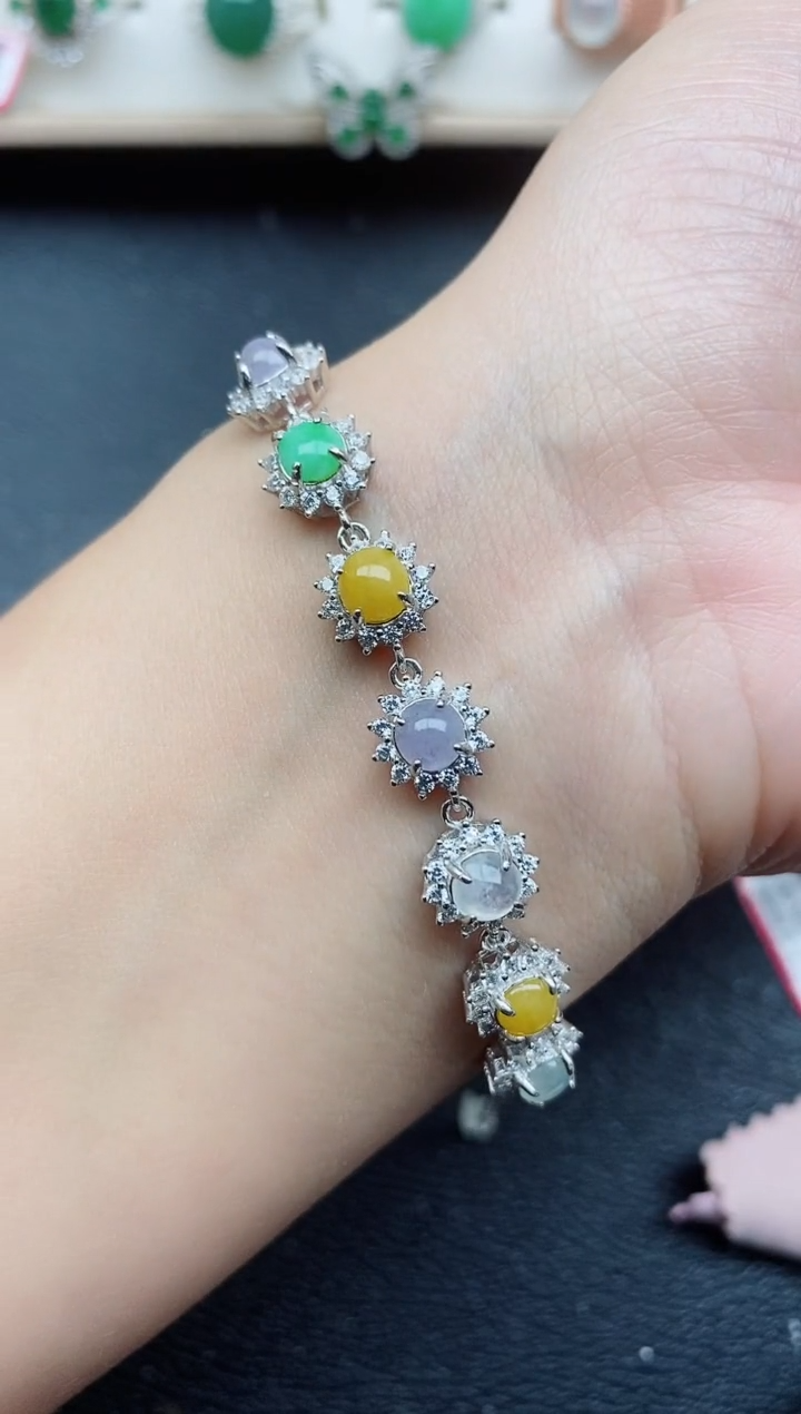 【闪购商品】翡翠戒指银S925镶嵌11111