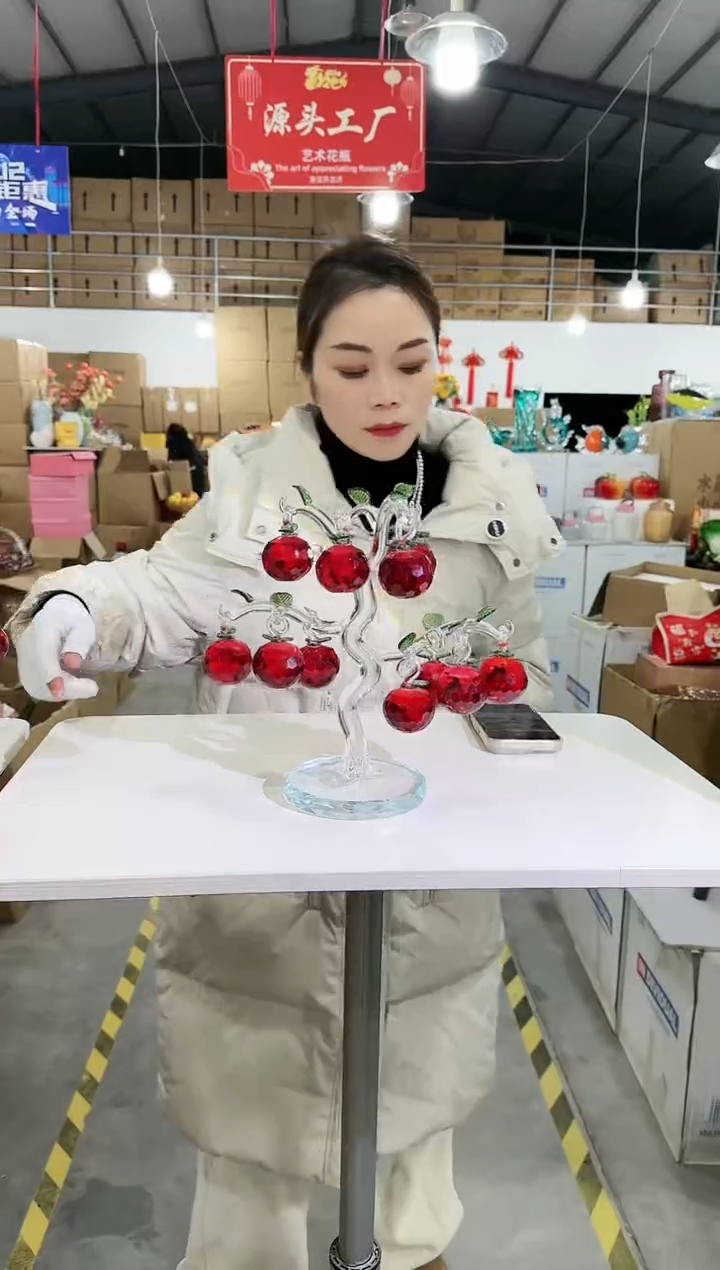 【闪购商品】无铅玻璃悠悠WY-花器-48早