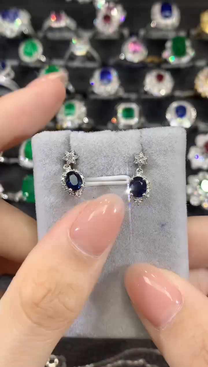 -蓝宝石18K金镶嵌A38