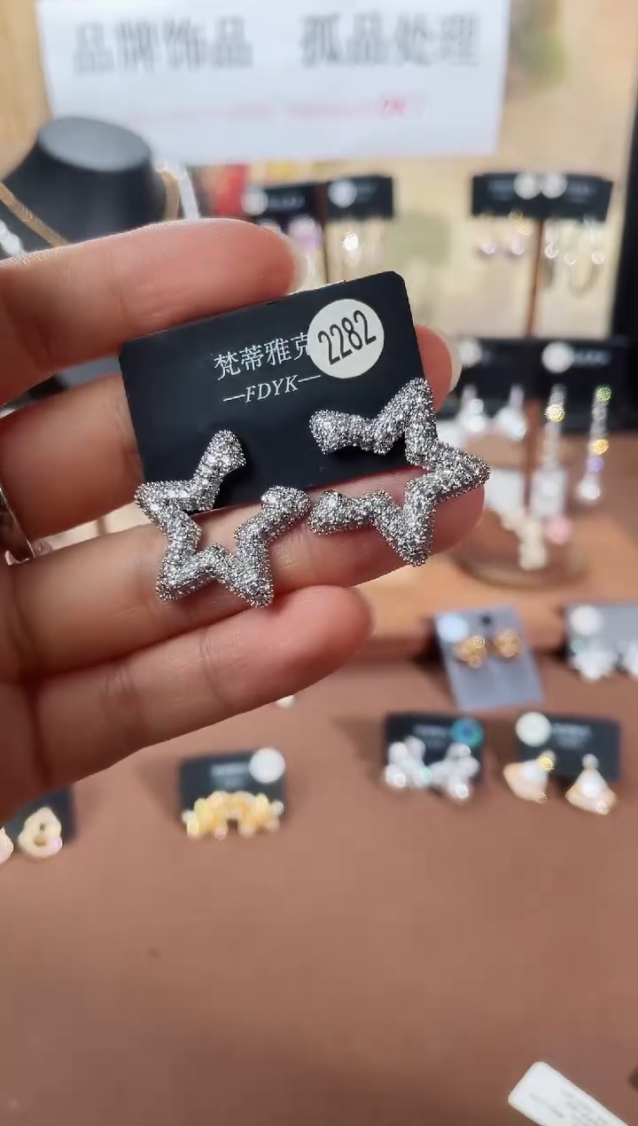 合金925银锆石梵2282