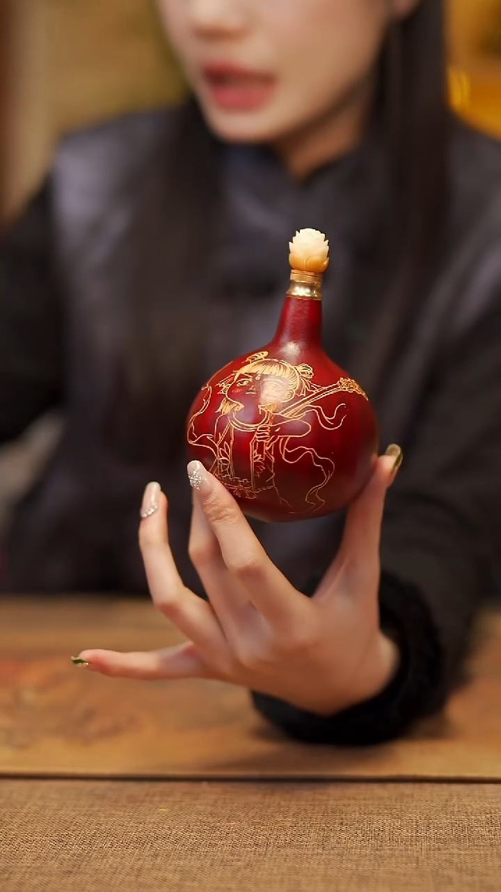 【闪购商品】652宴禾堂天然漆艺小葫芦-168