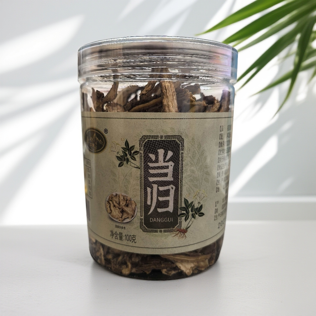 大片当归头片可搭配枸杞黄芪用于煲汤泡茶的