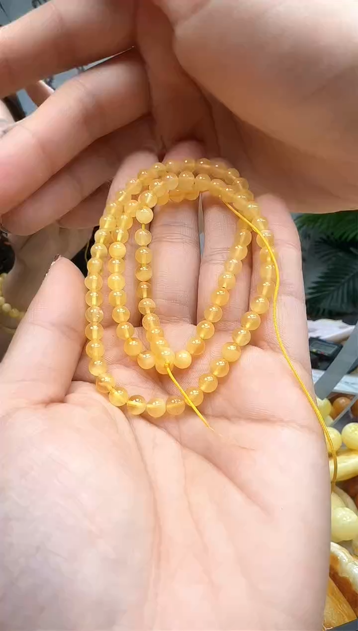 【闪购商品】琥珀裸石未镶嵌散珠