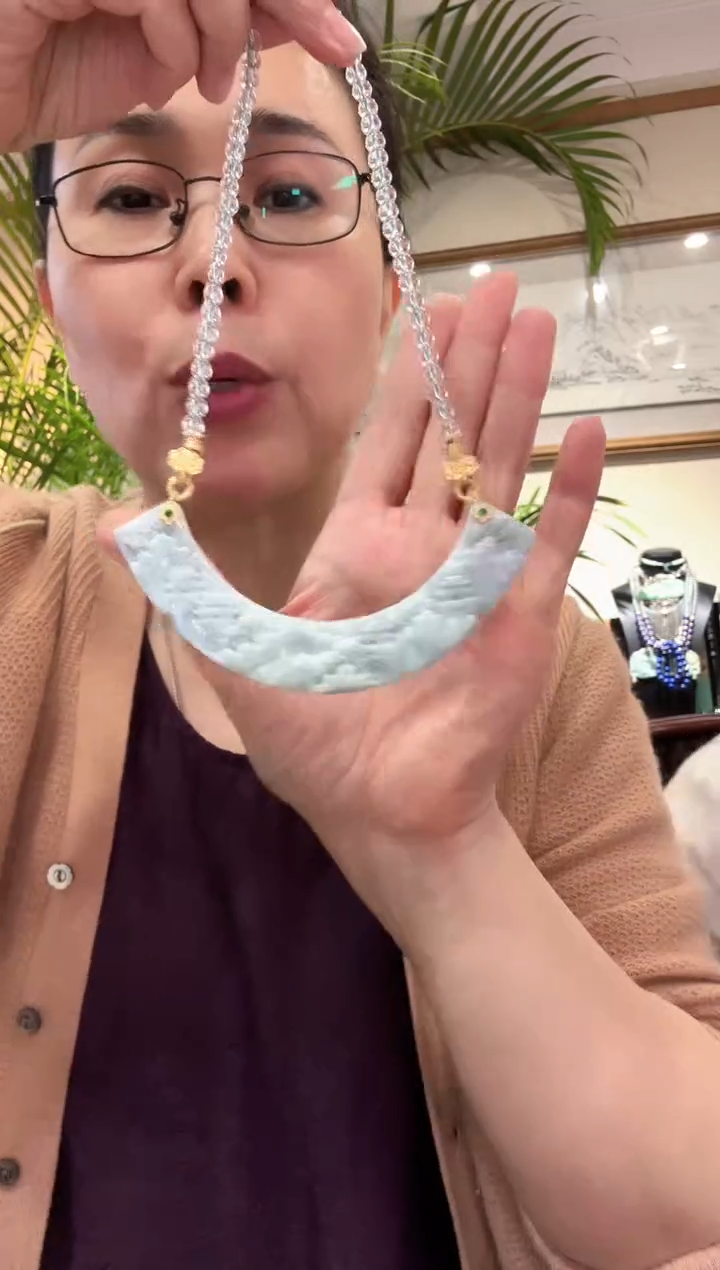 【闪购商品】翡翠颈饰未镶嵌国风