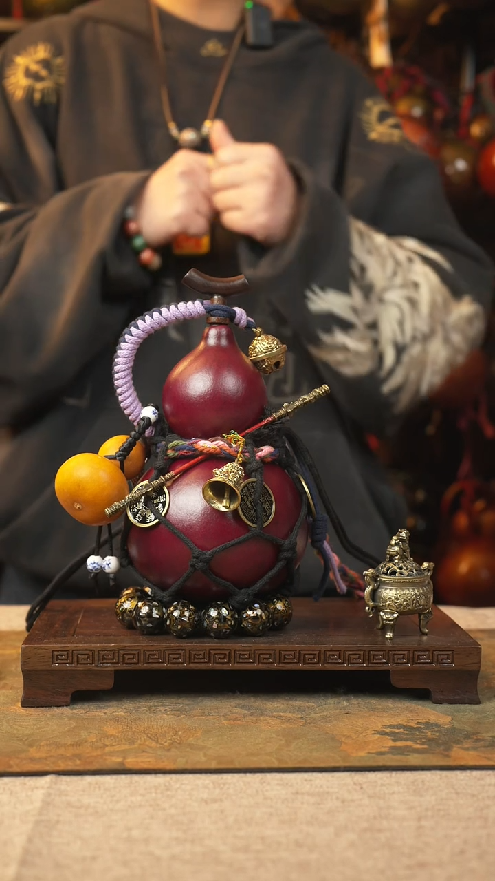 【闪购商品】037大漆葫芦一物一拍记葫堂出品