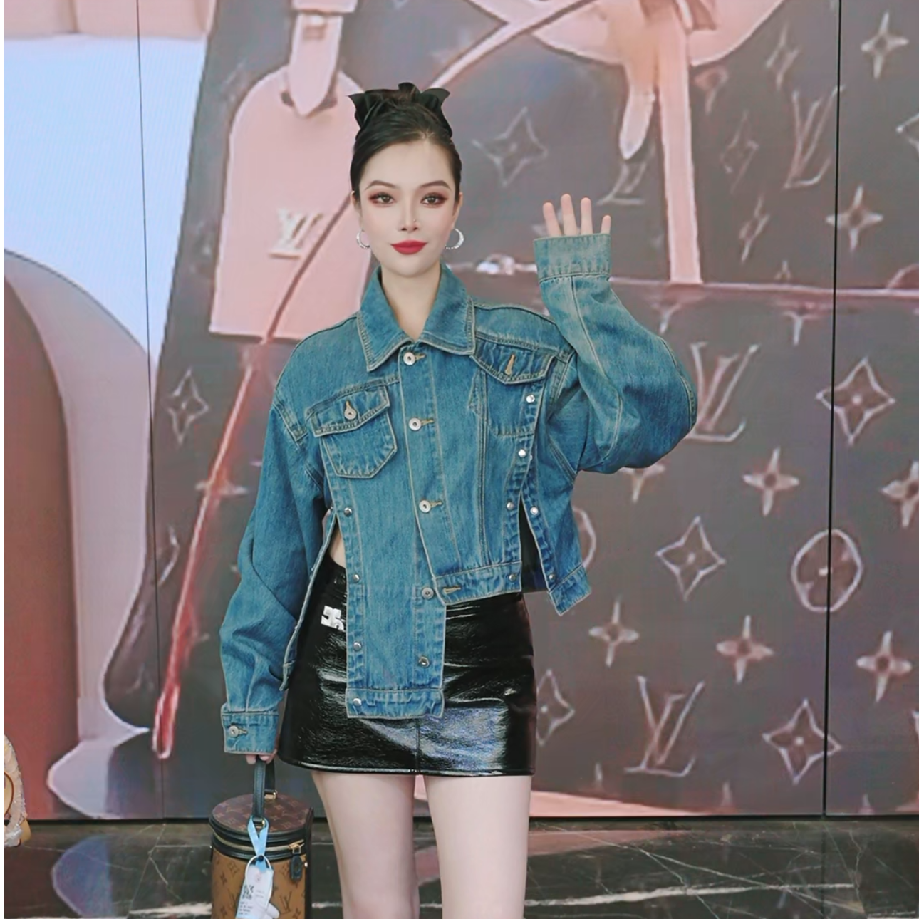 【韦小慧独家原创设计感超显瘦】牛仔外套女百搭休闲上衣外套