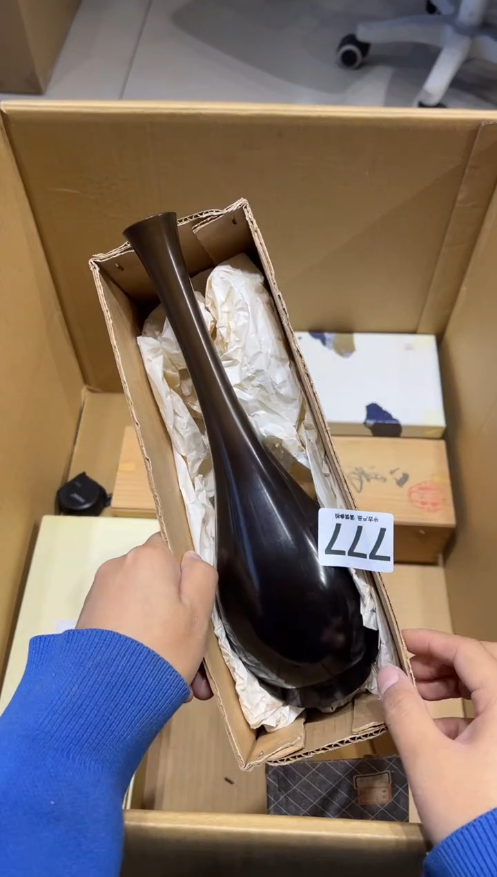 来**铁777茶摆件      