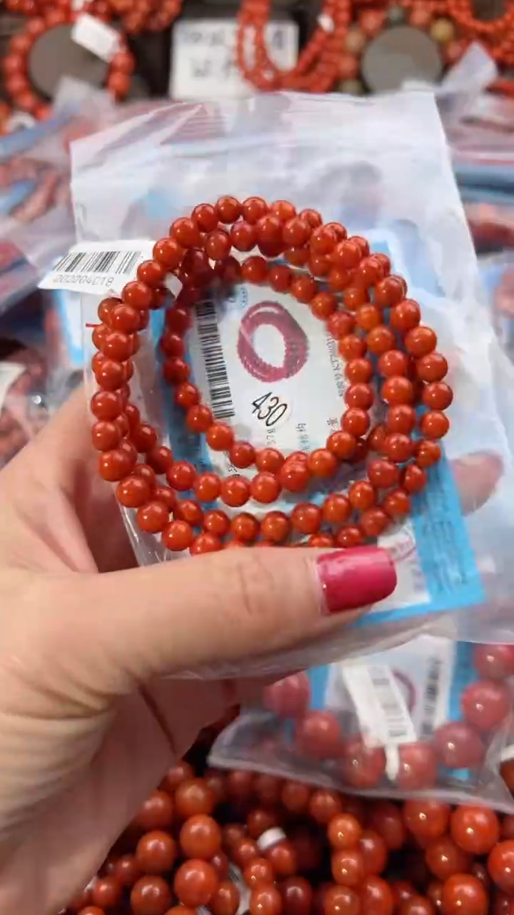 【闪购商品】南红玛瑙手串未镶嵌1
