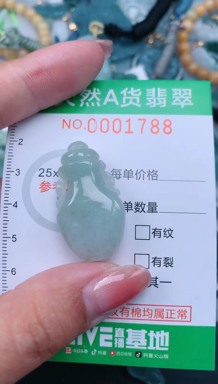 【闪购商品】翡翠颈饰未镶嵌.0001788