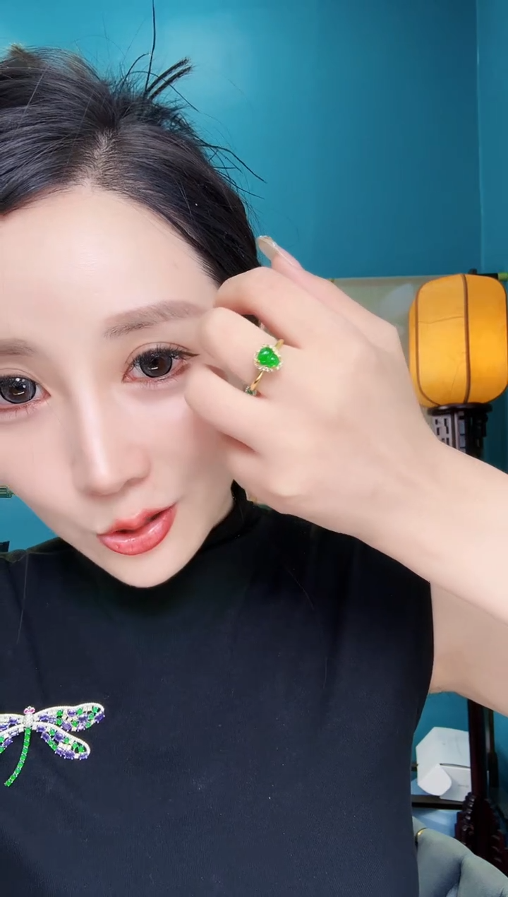 翡翠戒指未镶嵌戒指