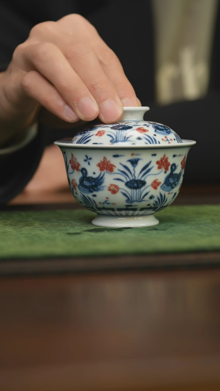 【闪购商品】杯柴窑青花破价福利