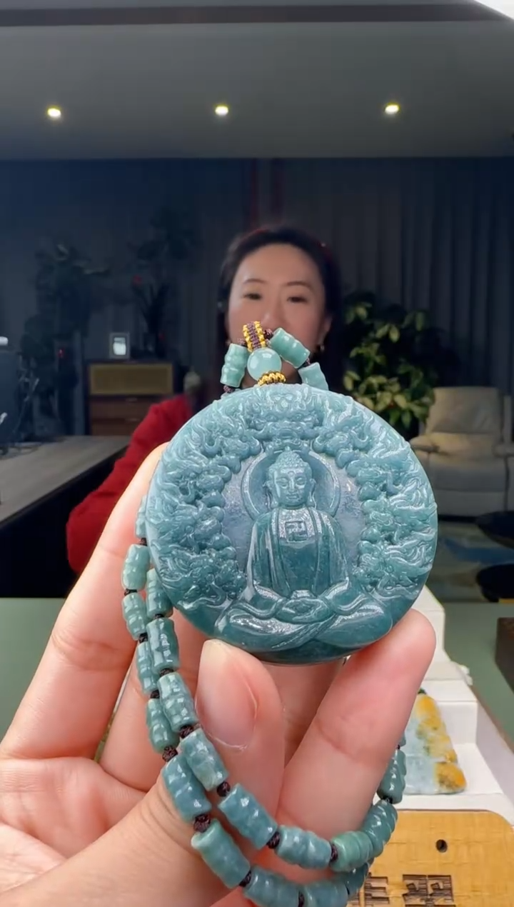 【闪购商品】翡翠吊坠(赠链)未镶嵌多样性发一XM@@60B7J03757
