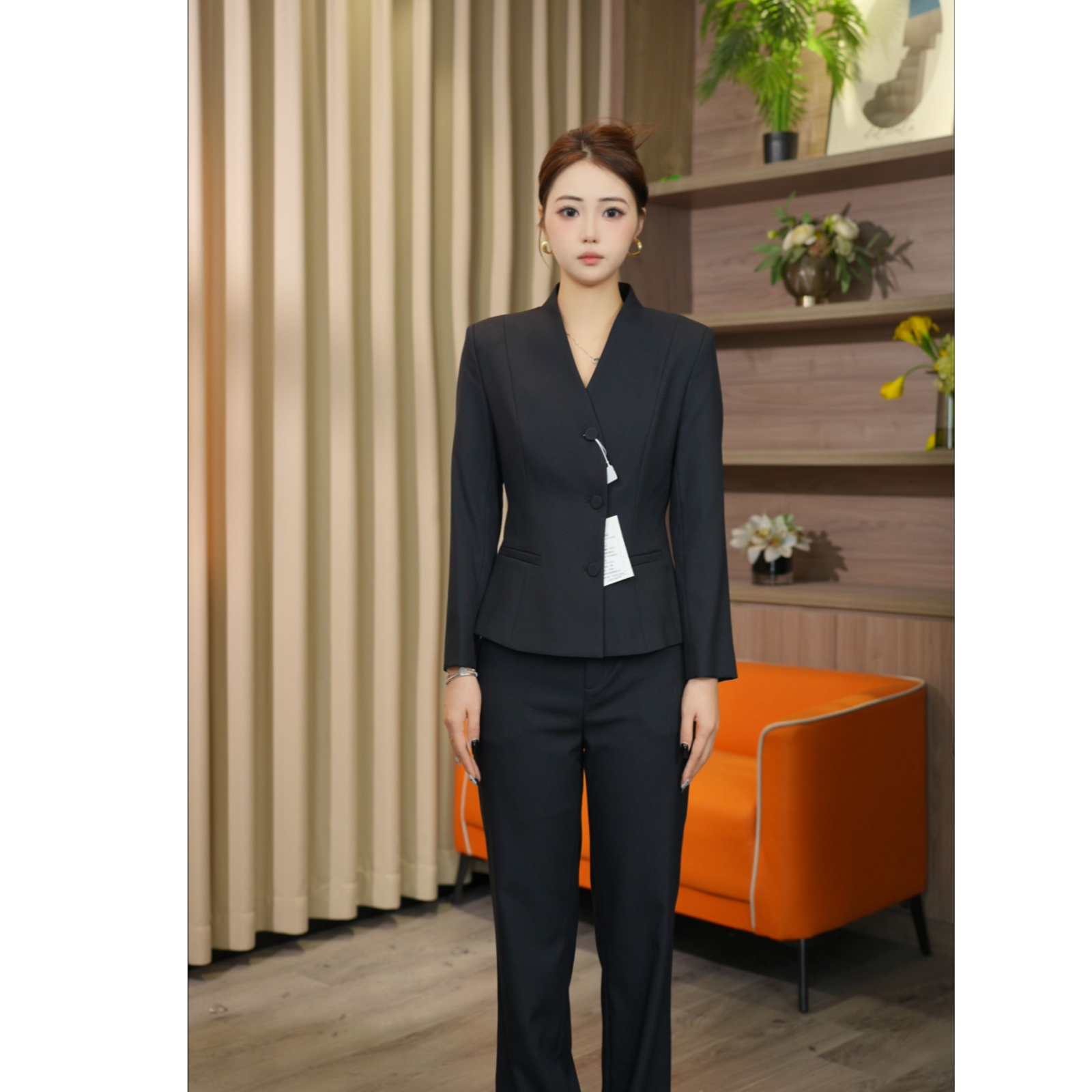 A1032西装套装女职业装高端气质春秋酒店面试正装气质西服外套X