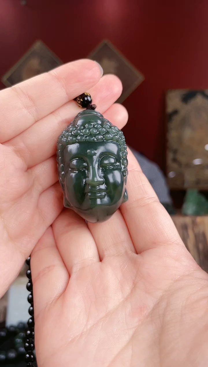 【闪购商品】和田玉颈饰未镶嵌佛魔