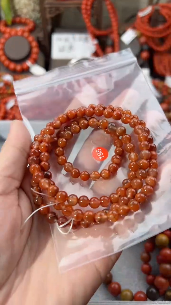 【闪购商品】南红玛瑙手串未镶嵌6