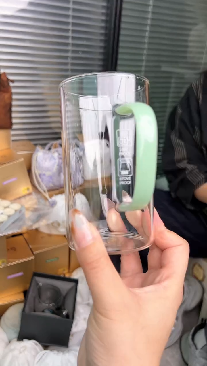 禾墨 绿茶杯浅玉色             
