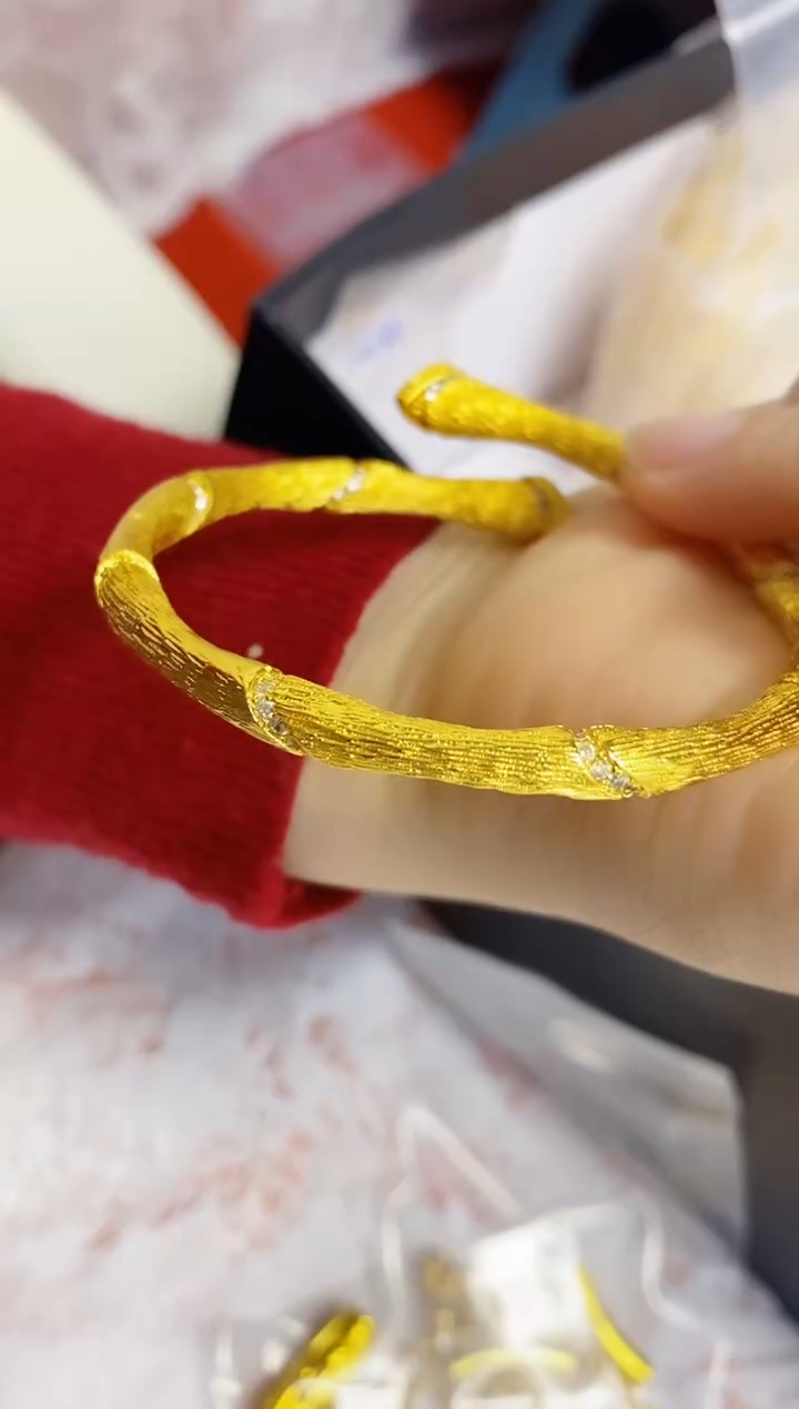 合金无028竹节手镯