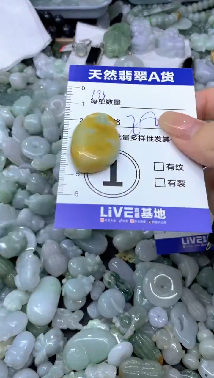 颈饰未镶嵌翡翠天然翡翠A货批量多样性发一件