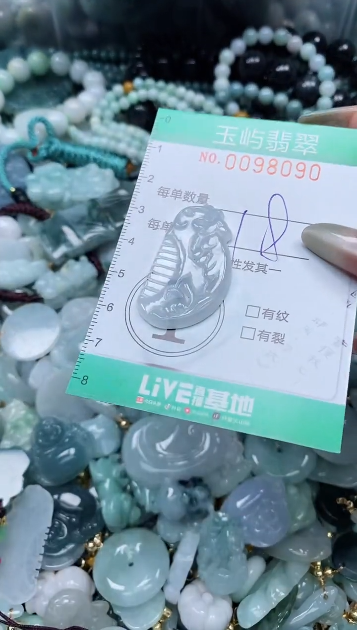 【闪购商品】翡翠未镶嵌颈饰闪购0098090