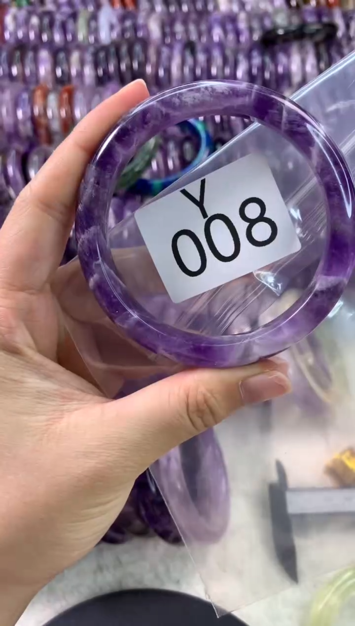 【闪购商品】水晶水晶手镯Y未镶嵌008-61