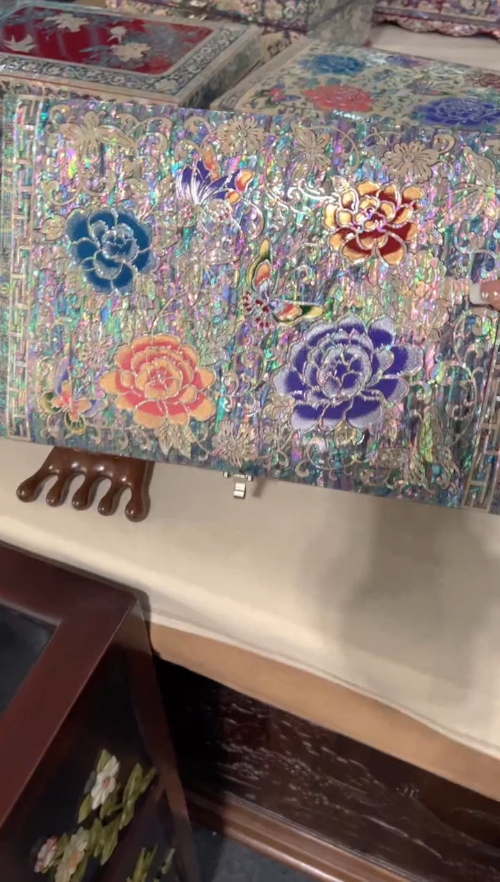 【闪购商品】全满贝弘贝雅螺钿漆器文化馆