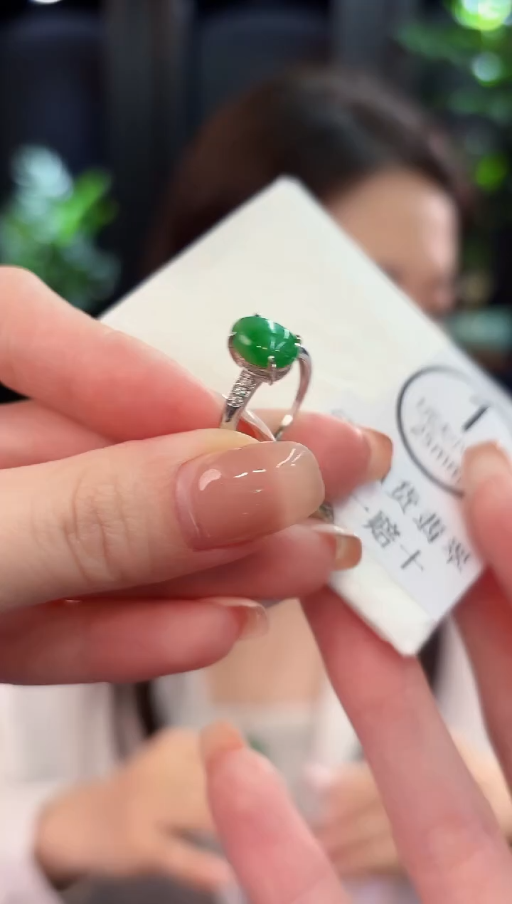 未镶嵌戒指翡翠 缅甸A货/支持复检/一件