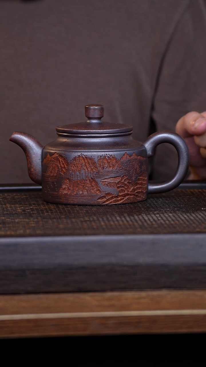 茶壶紫砂宜兴手工原矿紫砂壶001