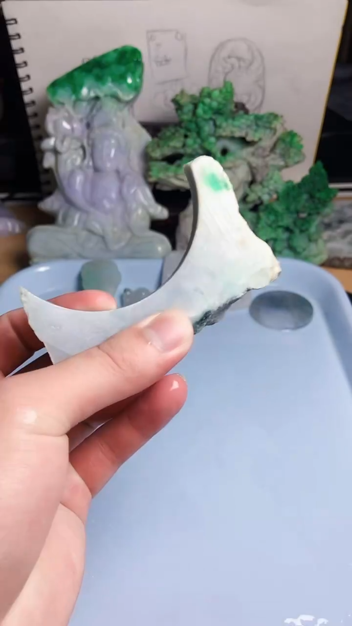 翡翠未镶嵌颈饰翡翠A货