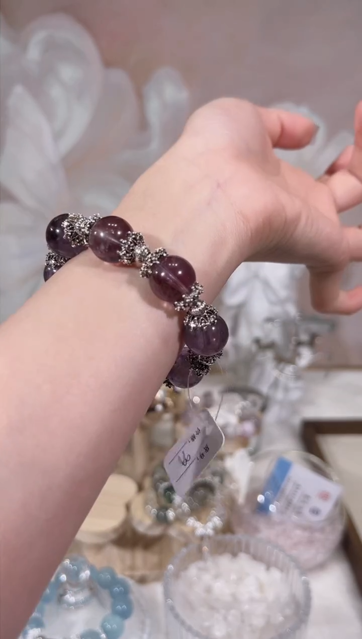 【闪购商品】水晶手链未镶嵌天然水晶默认微瑕 多样性发货发其一