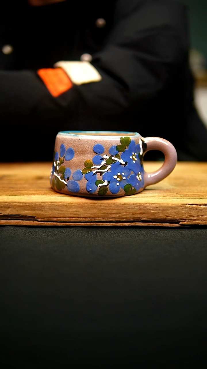 @@陶园瓷舍@@纯手工手绘@高温釉下彩