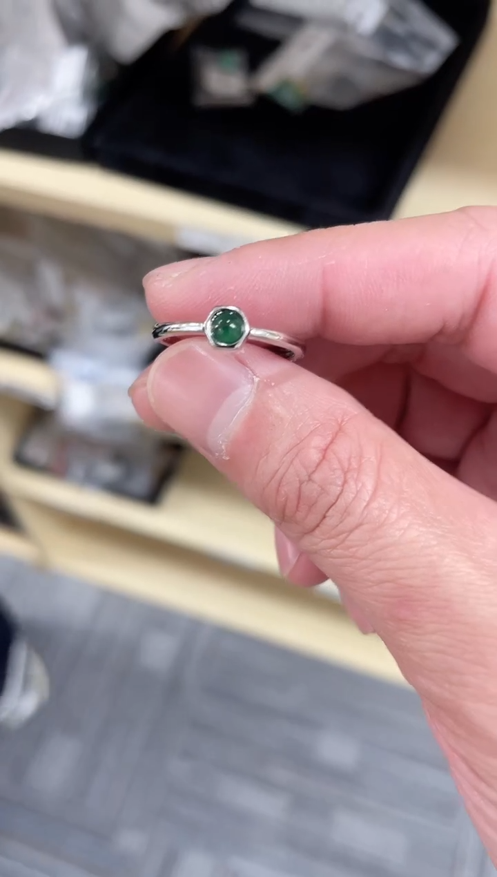 【闪购商品】翡翠戒指未镶嵌（多样性单个发货）