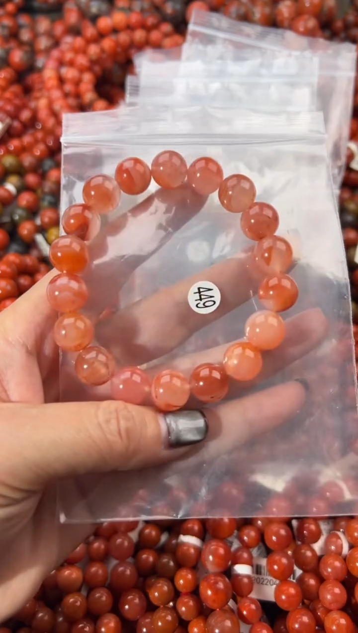 未镶嵌手串南红玛瑙11+