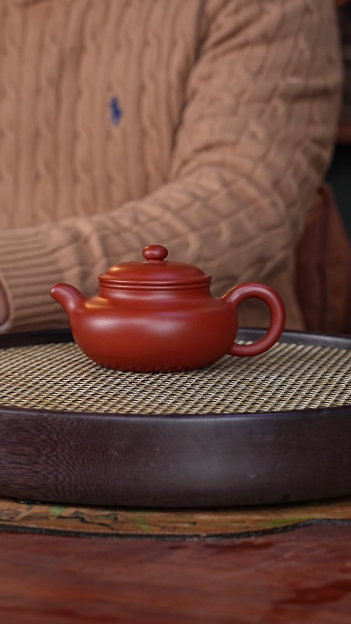 【闪购商品】紫砂茶壶洪滔18-16 龙山朱砂仿古