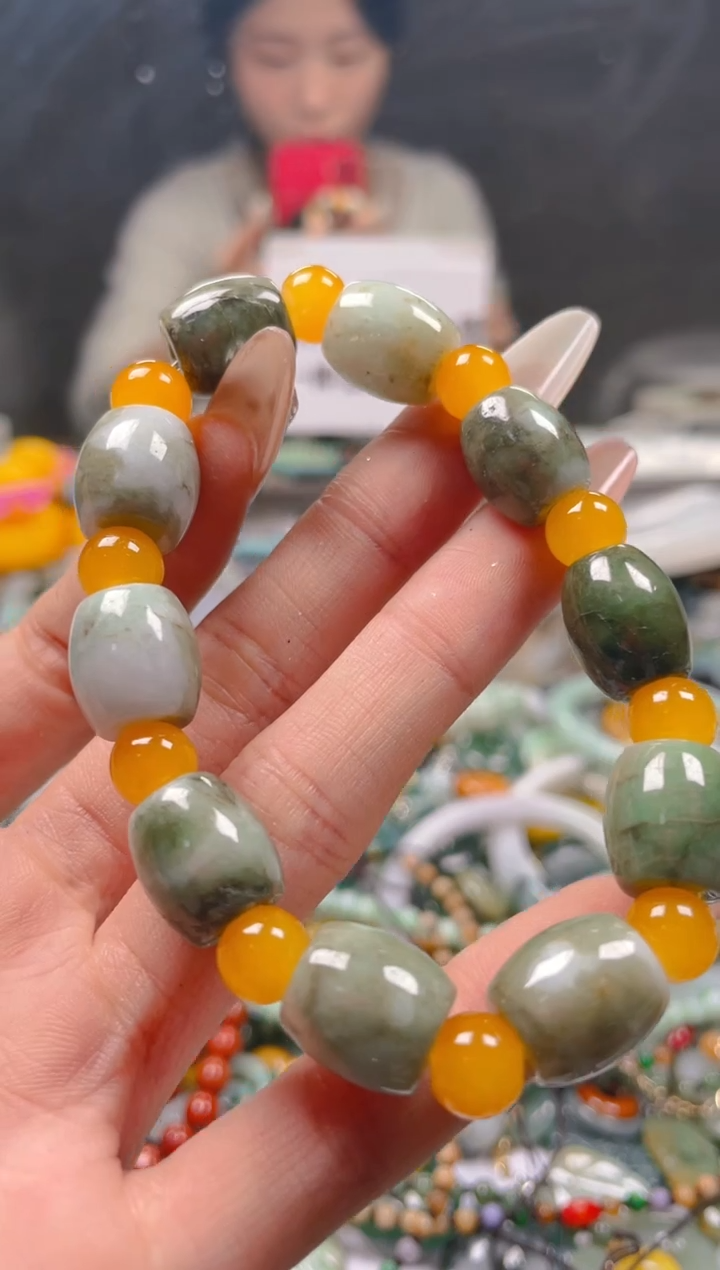 【闪购商品】翡翠颈饰未镶嵌/D/翡翠A货一图一物