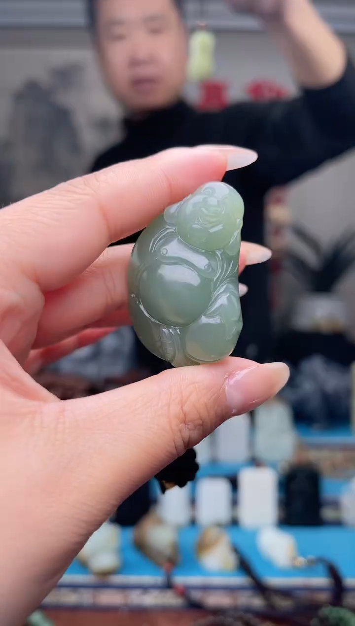 【闪购商品】和田玉挂件未镶嵌1