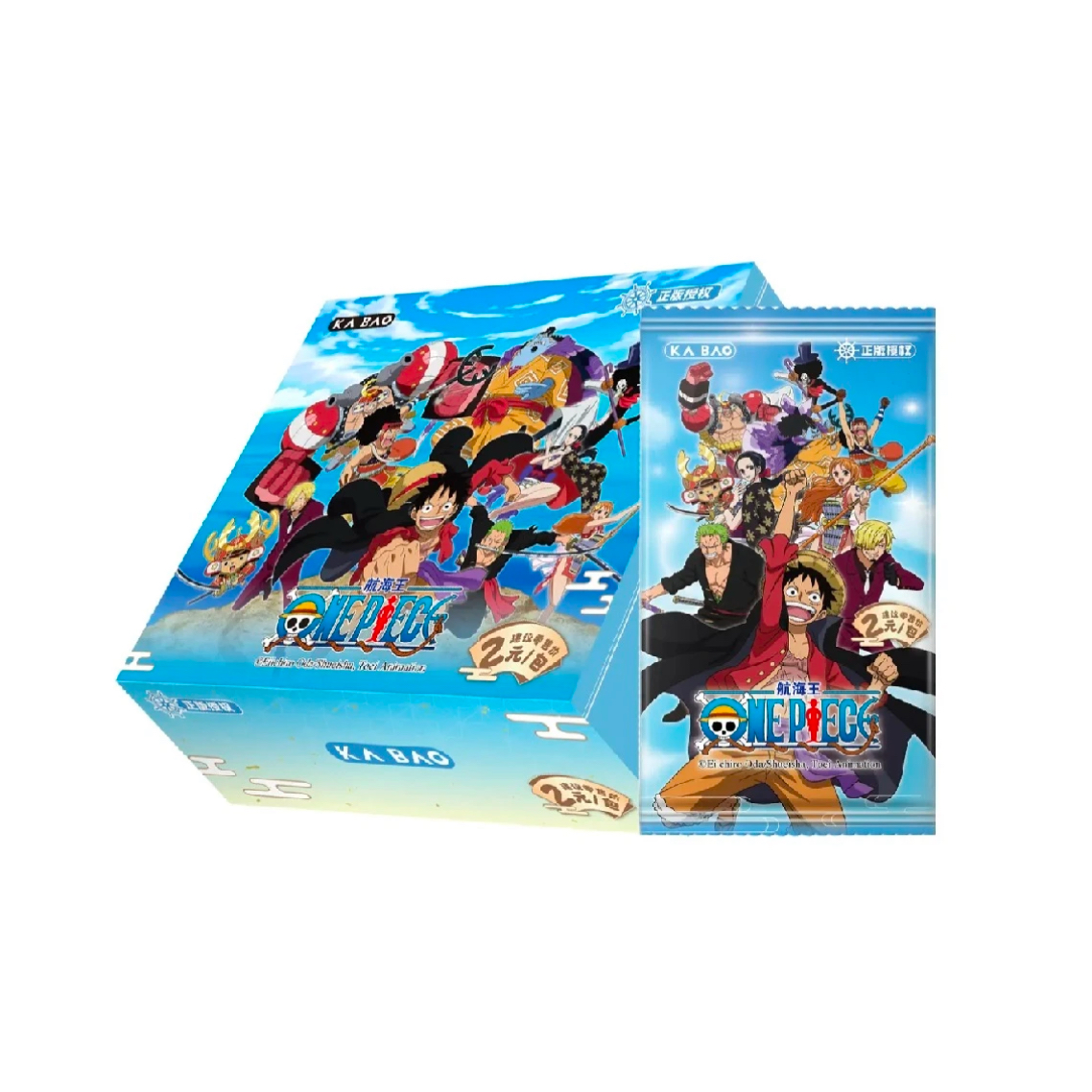 卡宝文创海贼王拍立得第一弹2元包收藏卡牌盲盒