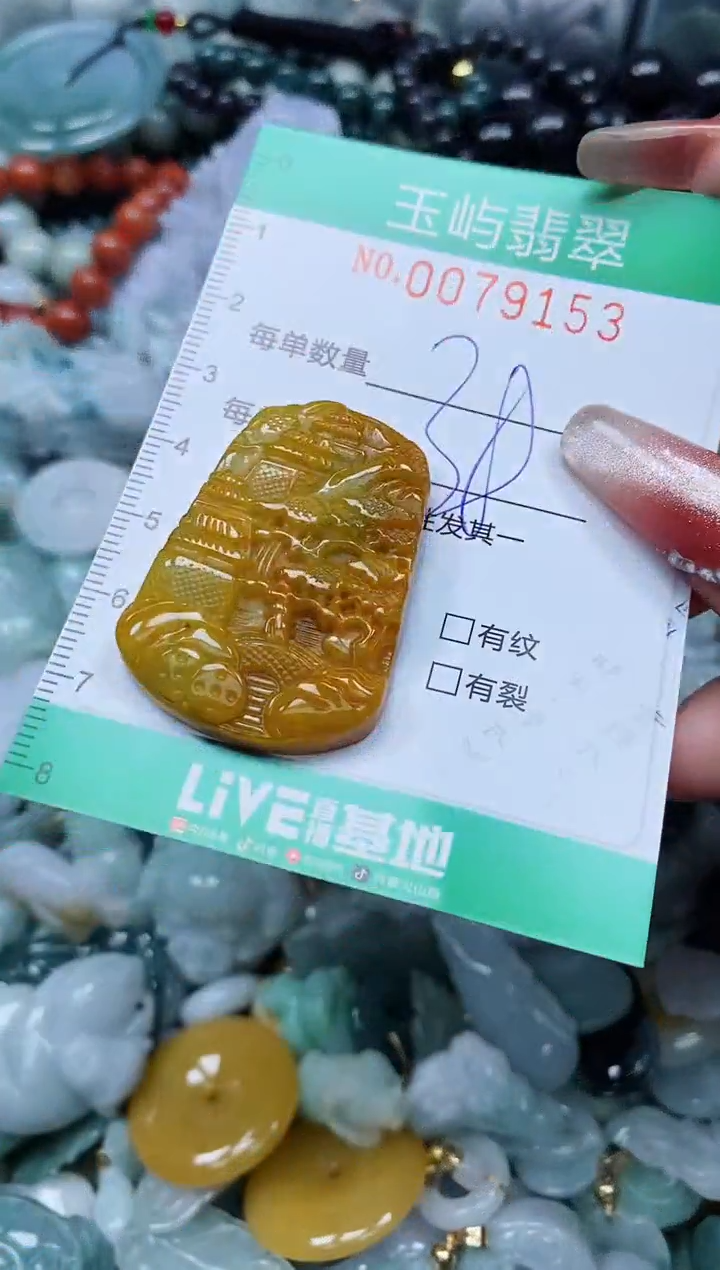 【闪购商品】翡翠颈饰未镶嵌闪购0079153