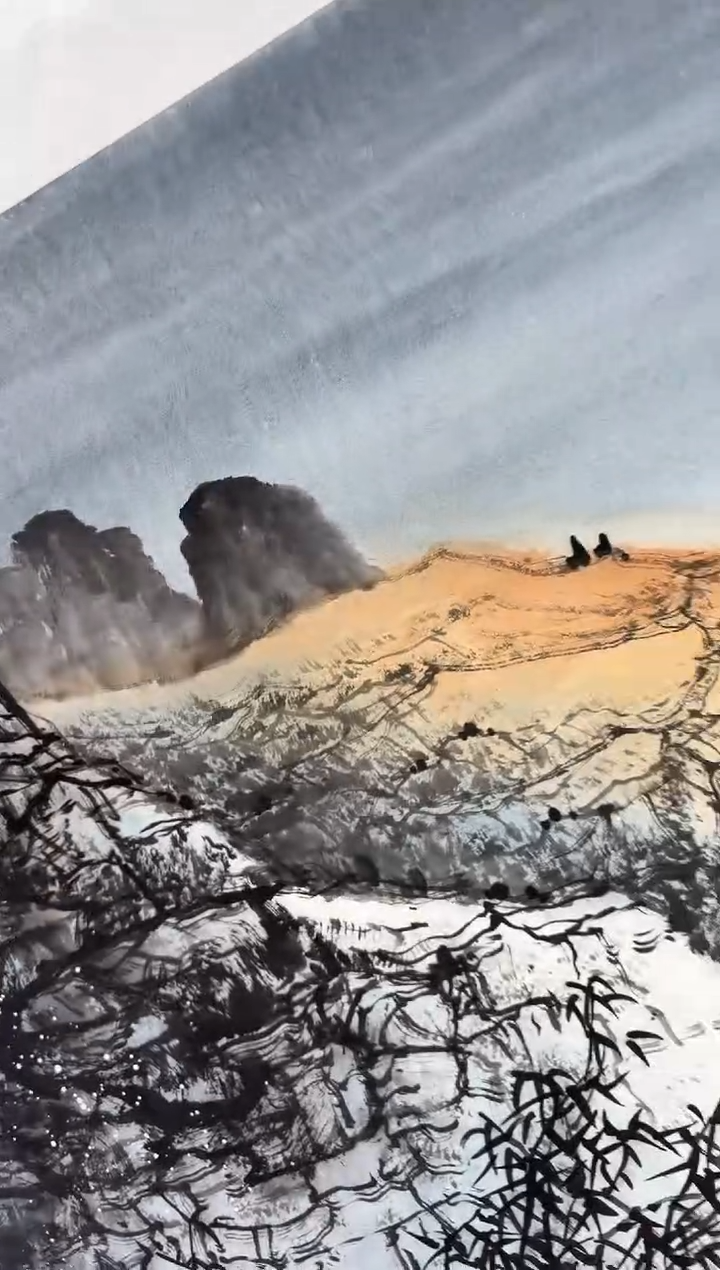 【闪购商品】国画国画孙桂国老师字画带亲笔合影证书9-38