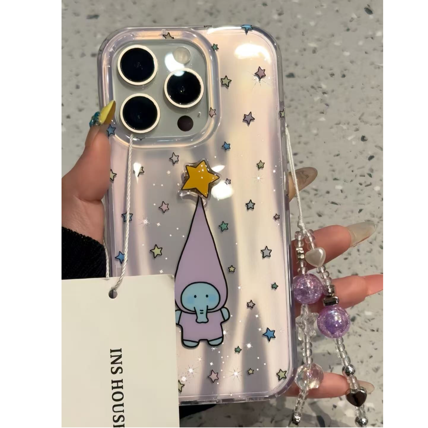 诚星泽流星纹星星大象适用苹果16/15/14/13/12新款iPhone11手机壳