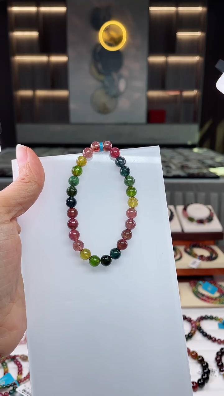 【闪购商品】碧玺单圈手串未镶嵌（多样性发一条）Q