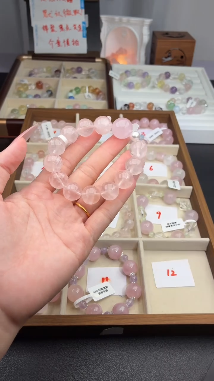 未镶嵌手串水晶205(天然水晶, 默认有瑕疵, 介意者勿拍哦)