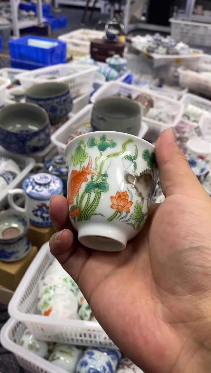 摆件陶景德陶瓷茶具容量约70